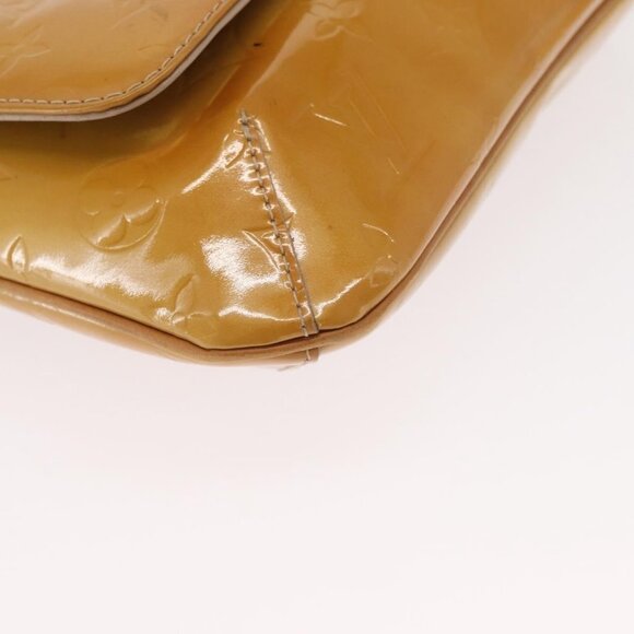 Authentic LOUIS VUITTON Monogram Vernis Thompson Street Bag Beige M91301 LV - Picture 16 of 16